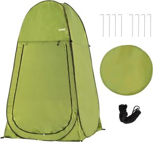 Camping Shower Tent 7FT Instant Up Privacy Tents, Portable Toilet Tent Outdoor Dressing Room, Foldable Camp Sun Shelter For Beach Fishing