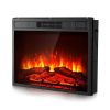 VEVOR Electric Fireplace Insert, 23 inch Recessed and Wall Mounted with Adjustable 3 Flame Brightness Levels & 24h Timer & Remote Control