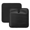 VEVOR Pot Holders, Heat Resistant to 500 Fahrenheit with Ribbed Soft Anti-Slip Silicone Strips