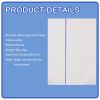 A4 Specialty Paper Security Thread Paper 75% Cotton and 25% Linen Embedded Color Changed Green To Blue Line Document Certificate Anti-counterfeiting 1