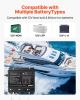 VEVOR Marine Battery Charger, 3-Bank, 10A 12V Onboard Boat Charger, IP68 Waterproof Smart On-Board Battery Charger, for Lithium-Ion (LiFePO4), NCM