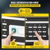 VEVOR Safe Box, 0.8 CU.FT Fingerprint Safe Box for Money with 2 Keys & Digital Keypad, Q235 Steel Safe Box for Storing Cash, Jewelry, Pistols