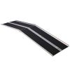 wheel chair ramp 8ft ,aluminium threhold ramp,Portable and Foldable, 600 Pound Capacity, Non-Skid Surface, Two Separate Pieces, for Home, Steps
