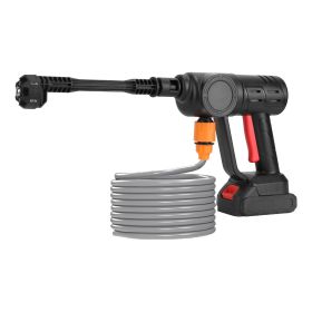 Cordless Pressure Washer With 6 In 1 Nozzle Portable Electric Power Washer High Pressure Water Sprayer 1000PSI Car Washer Cleaner With 6000mAh 21V Rec