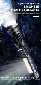 Ultra-bright Multi-function Flashlight - A Must-have For Outdoor Adventures And Rescues, Portable, Durable, And Available In A Variety Of Types (Option: 1500mAH)