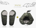 Kamperbox Outdoor Down Sleeping Bag Winter Warm And Waterproof Outdoor Sleeping Bag Camping Tourism Down Sleeping Bag