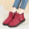 New lightweight cotton shoes women's shoes elderly shoes plus velvet women's short boots snow boots casual walking shoes