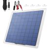 Solar Panel Car Battery Charger Portable Waterproof Power Trickle Battery Charger 12V&car Battery maintainer for Car Boat Marine Motorcycles Truc