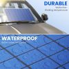 Solar Panel Car Battery Charger Portable Waterproof Power Trickle Battery Charger 12V&car Battery maintainer for Car Boat Marine Motorcycles Truc
