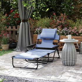 Lounge Chairs, Beach Chairs, Not Shipped On Weekends (Option: Black gray)