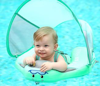 Baby Swimming Ring floating Floats (Option: Green-B)