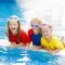 3 Colors Option - 1Pc Kids Swim Goggles With Ear Plugs UV Protection Anti-Fog Leak Proof Wide View Pool Swimming Goggles For Youth Boys Girls Aged 3-1