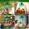 5200mAh Or 10400mAh Options -- 1Pc Portable Camping Ceiling LED Fan  USB Battery Powered Hanging Tent Lantern Fan Power Bank With 3 Fan Speed 3 Light