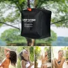 20L/40L Outdoor Portable PVC Shower Bag Water Bag; Camping Hiking Accessories