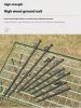 Outdoor Camping Accessories Fixed Pavilion Steel Nail